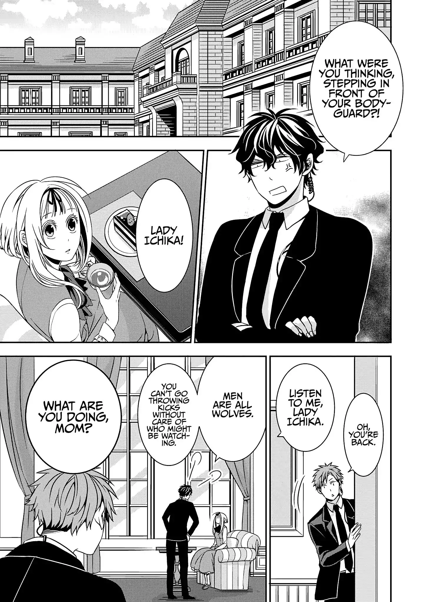 Ojou-sama ga Mamorasete Kurenai Chapter 1 8